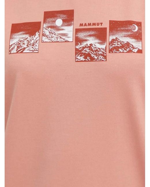 Mammut Pink T-Shirt Mountain