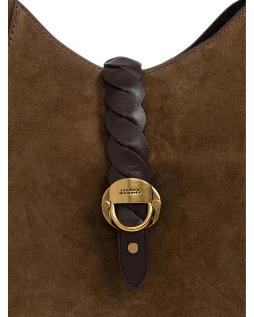 Isabel Marant Brown Altay Suede Shoulder Bag