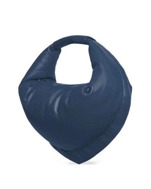 FEDERICO CINA Blue Midi Tortellino Tote Bag