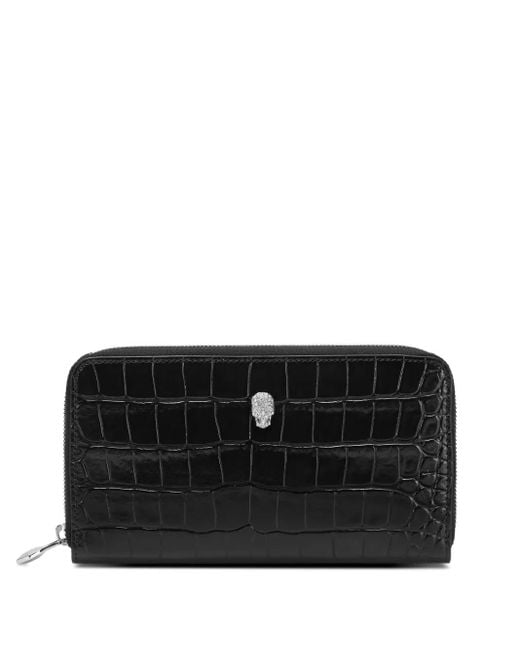 Philipp Plein スカル 財布 Black