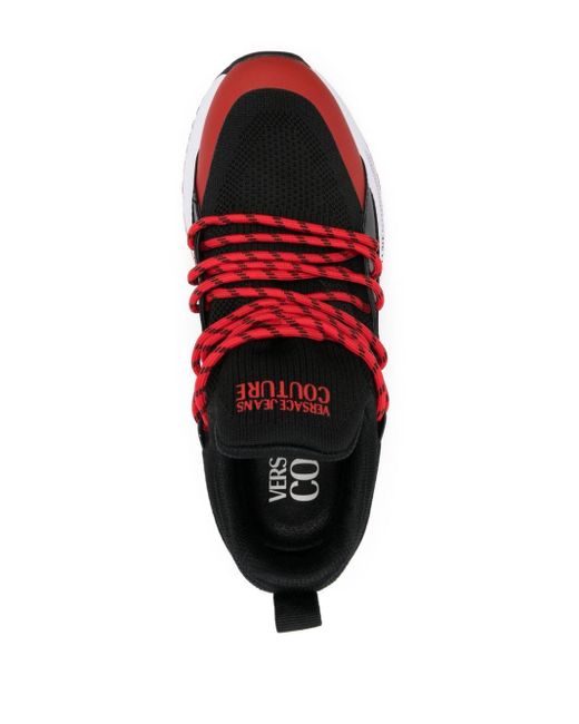 Sneakers Dynamic con inserti di Versace in Red da Uomo