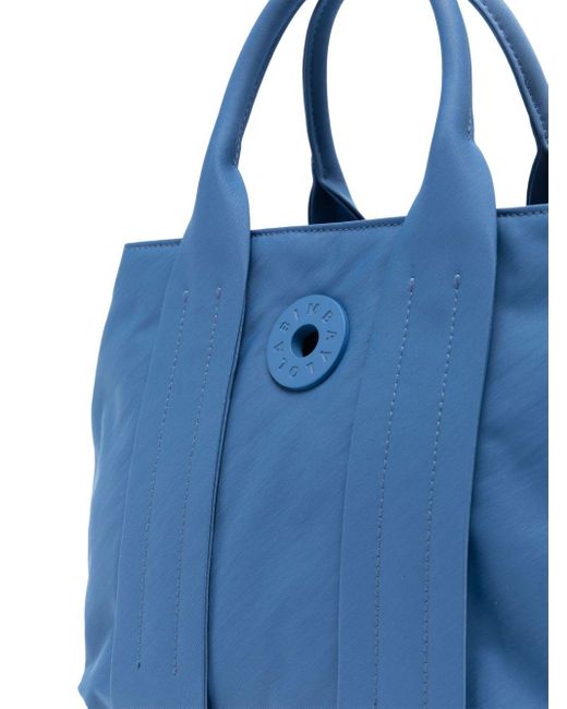 Bimba Y Lola Logo-lettering Tote Bag In Blue