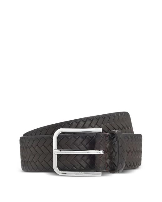 Boss Black Madison Woven Belt for men