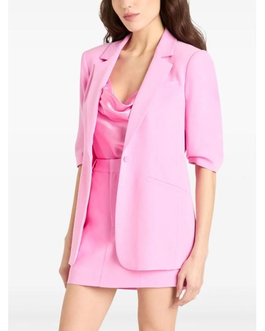 Cinq À Sept Pink Khloe Blazer
