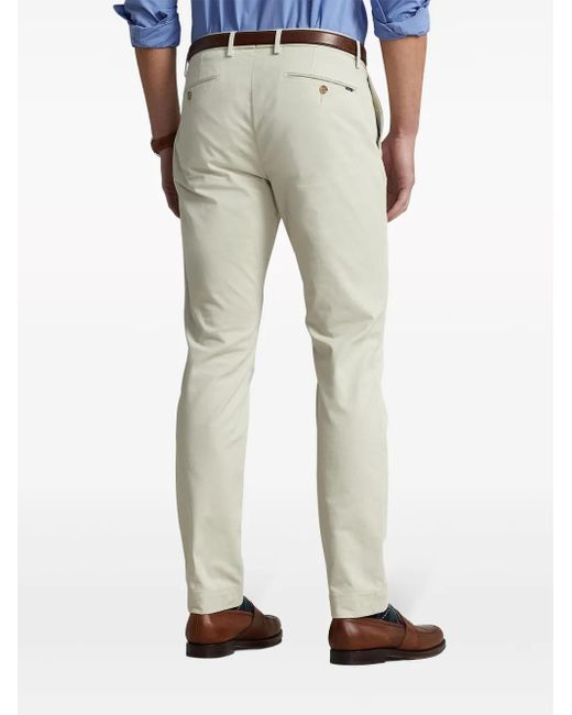 Polo Ralph Lauren White Slim-Cut Chinos for men