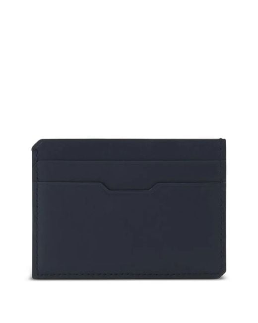 Lanvin Blue Logo-Stamp Cardholder for men