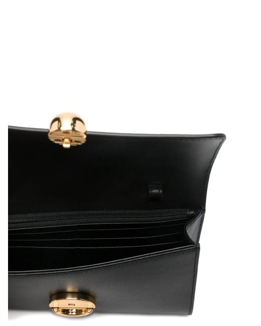 Furla Black Leather Cross Body Bag