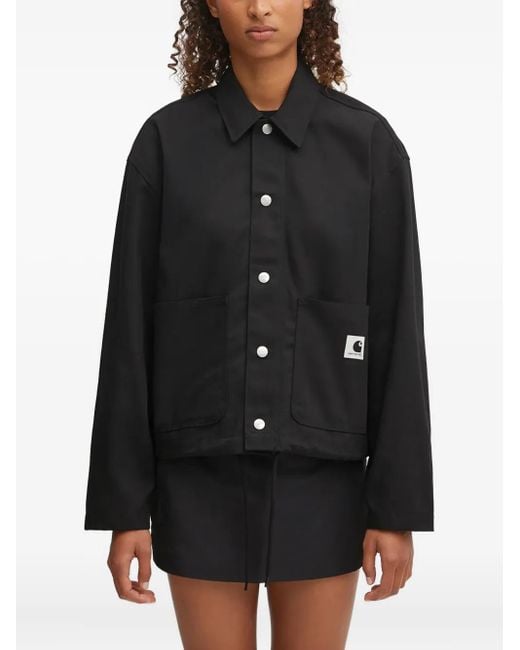 Carhartt Black Simple Button Jacket