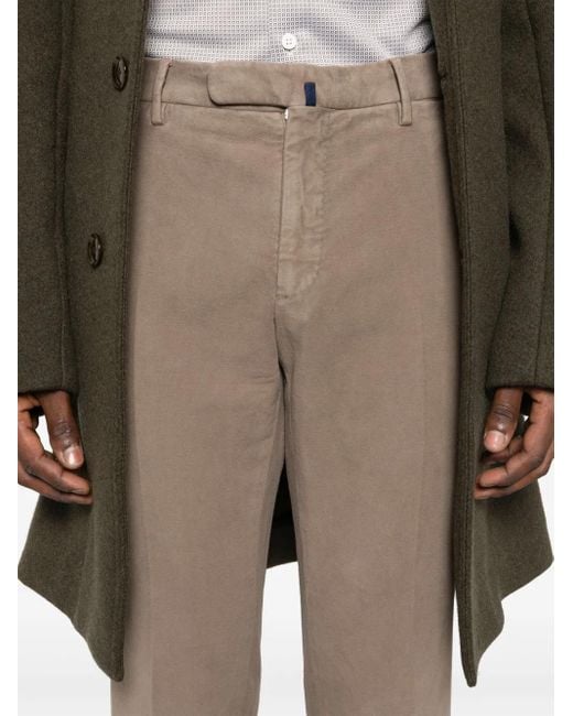Incotex Natural Slim-Cut Trousers for men