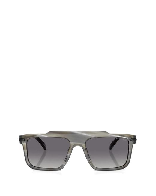 Michael Kors Gray Boston Sunglasses for men