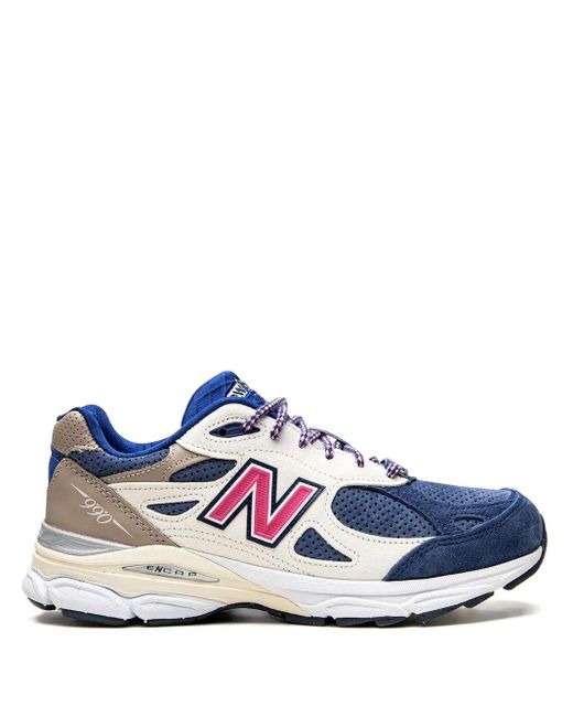 New Balance Blue X Kith 990 V3 "Daytona" Sneakers