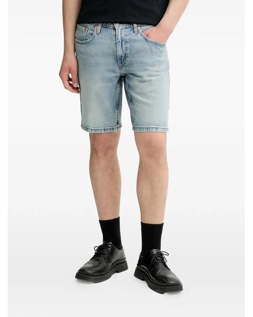 Levi's Blue Short En Jean À Coupe Cinq Poches for men