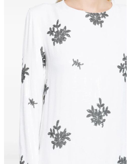 Macgraw White Poetry Gown