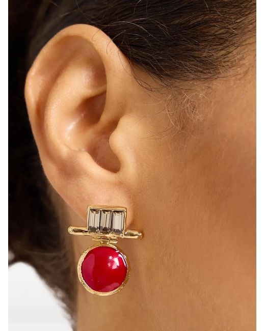 LaDoubleJ Brown Shen Loop Earrings