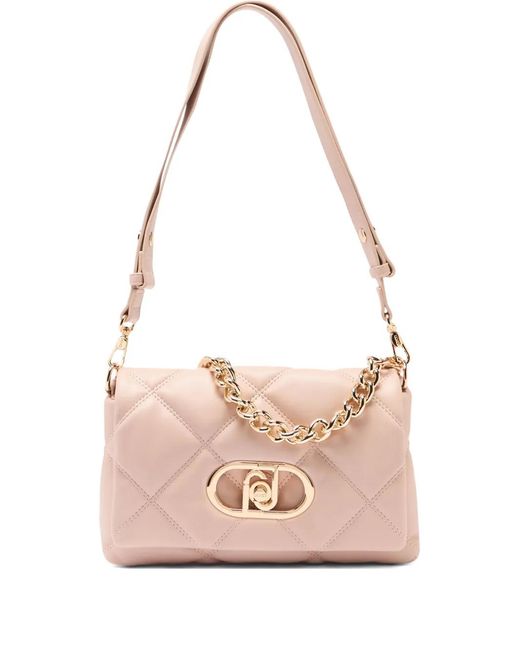 Liu Jo Pink Medium Quilted Lapuffy Bag