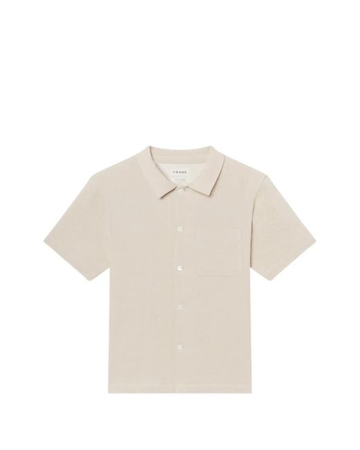 FRAME White Button Pocket Shirt for men