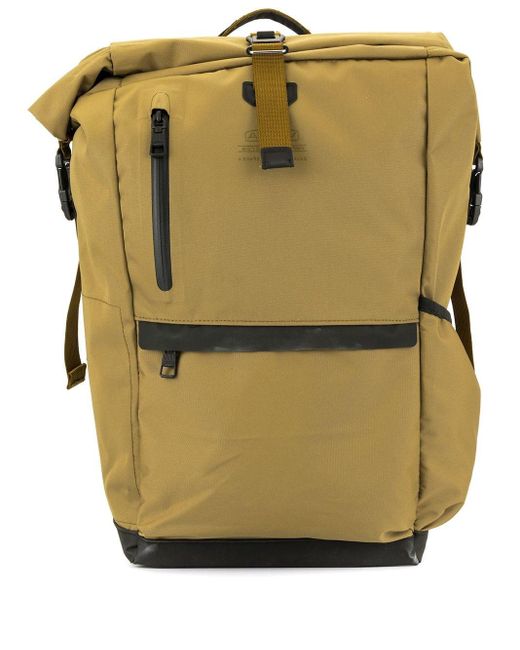 AS2OV Roll Top Backpack in Brown for Men - Lyst