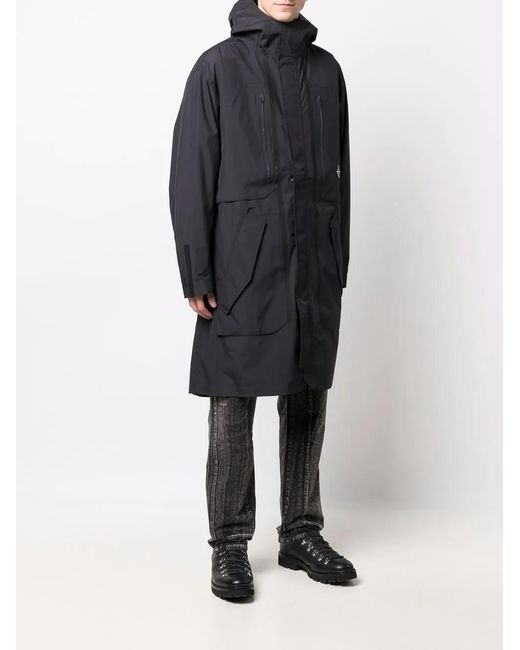 Parka System Con Logo Estampado A_COLD_WALL* de color Black