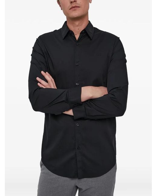Guess Black Slim-Fit Shirt for men
