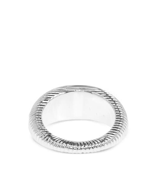 LIE STUDIO White Geriffelter Audrey Ring