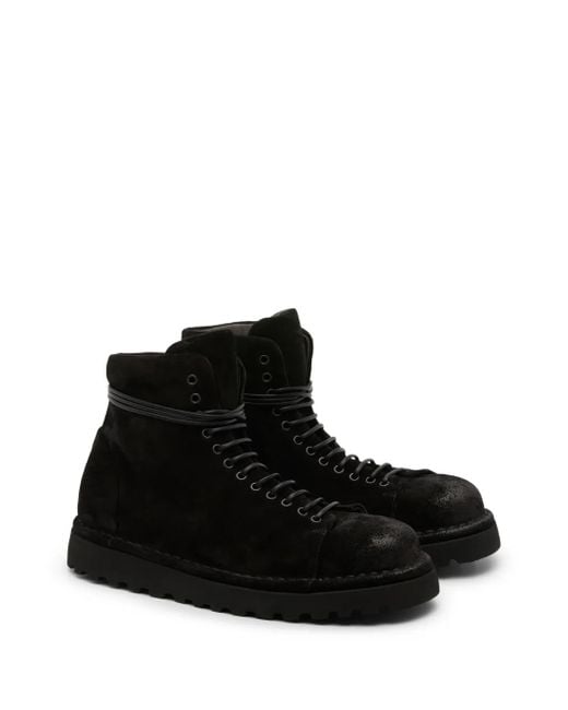 Marsèll Black Pallottola Leather Boots