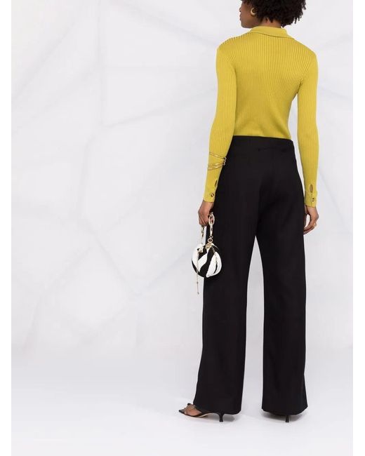Patou Black Iconic Tailored Trousers