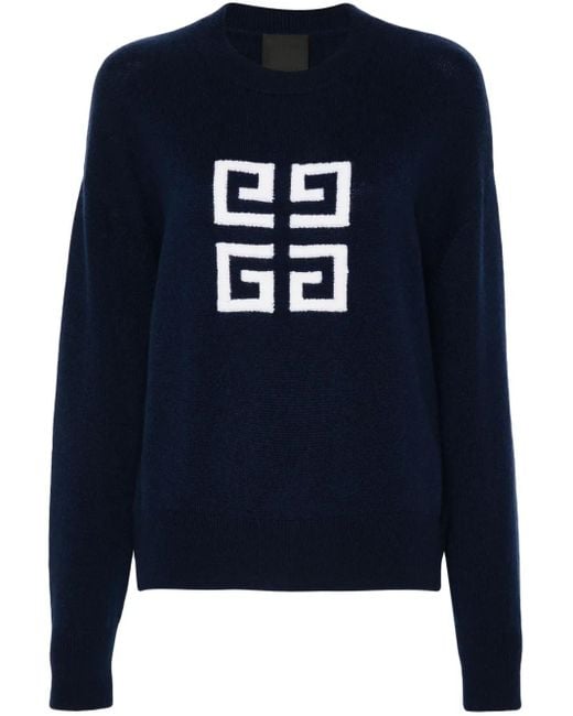 Givenchy Blue Sweaters