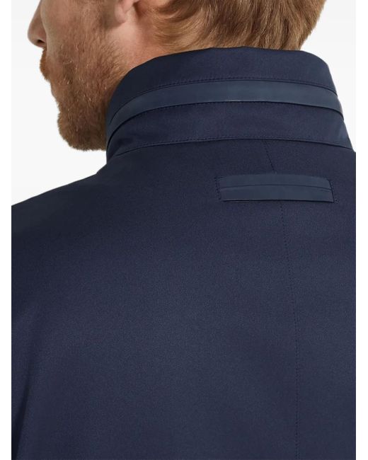 Zegna Blue 250Cc Field Jacket for men