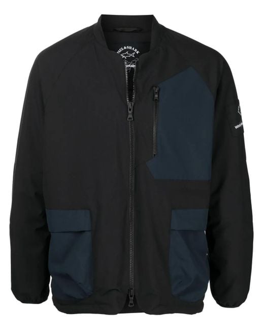 Chaqueta Con Diseño Colour Block White Mountaineering de hombre de color Black