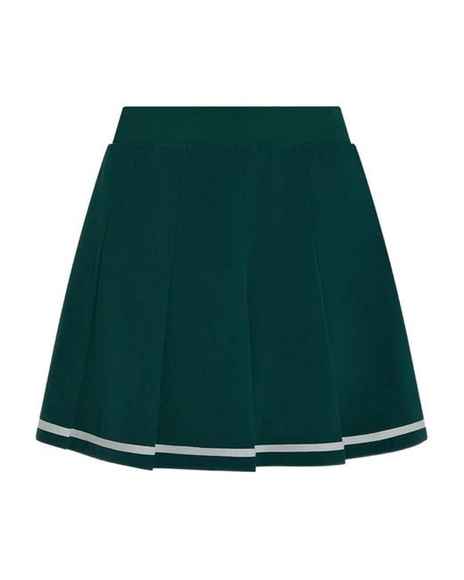Varley Green Pleated Skirt