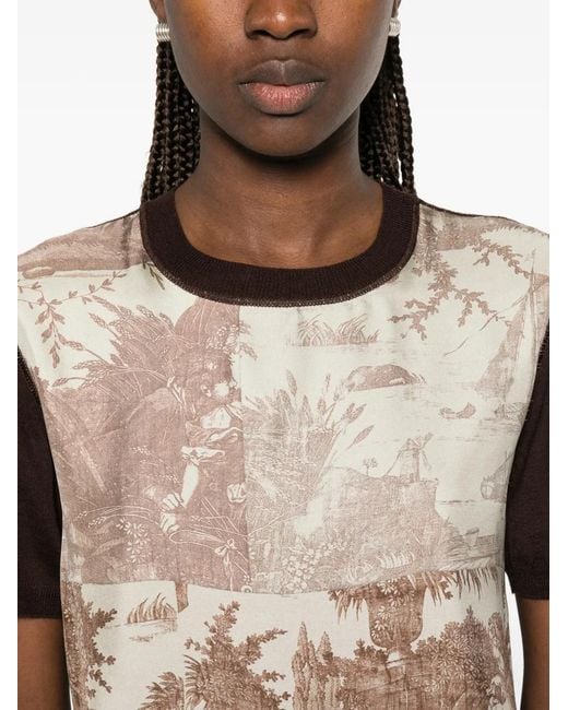 Pierre Louis Mascia Pink Short-Sleeves T-Shirt
