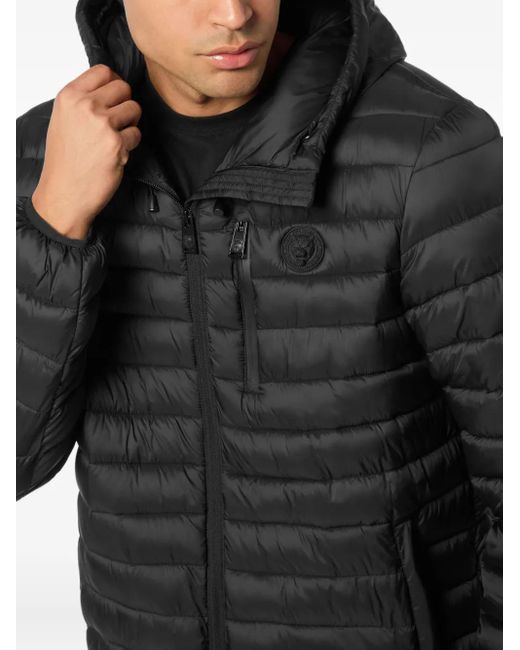 Philipp Plein Black Light Jacket Bollo Tiger for men