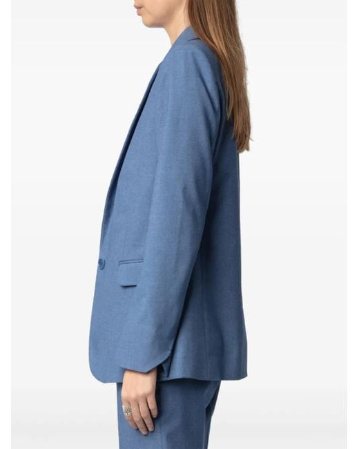 Zadig & Voltaire Strass Valse ジャケット Blue