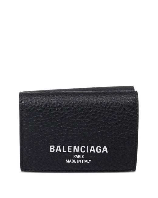 Balenciaga Black Explorer Small Wallet for men