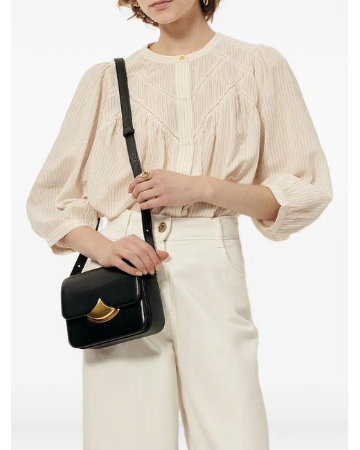 Sessun Natural Blouse Savi À Rayures