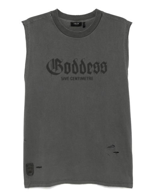 FIVE CM Trägershirt Mit Grafischem Print in Gray für Herren
