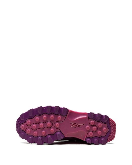 Reebok Purple Classic Leather V2 "Cardi B" Sneakers