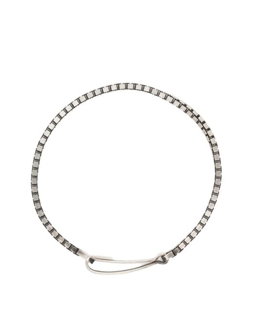 Werkstatt:münchen Metallic Bracelet Snapplink En Chaîne