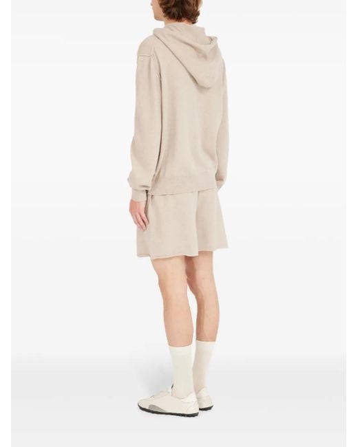 Maison Margiela Natural Zipped Hoodie for men