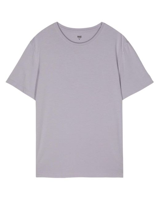 PAIGE T-Shirt aus Baumwollgemisch in Purple für Herren