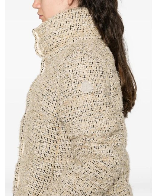 Moncler Natural High-Neck Jacket