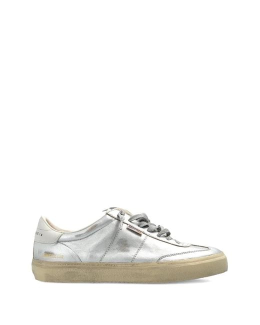 Golden Goose Deluxe Brand White Soul-Star Laminated Upper Toe And Tongue Leather Heel for men