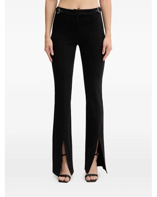 Versace Jeans Couture Black Hose Mit Schnallendetail