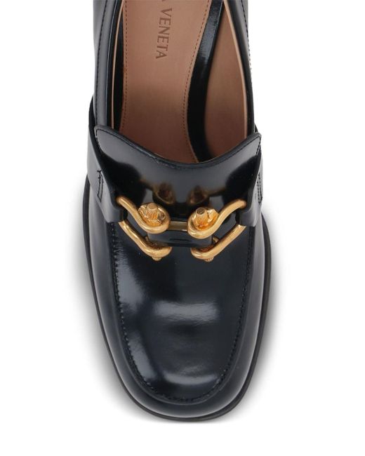 Zapatos Monsieur con tacón de 70 mm Bottega Veneta de color Black