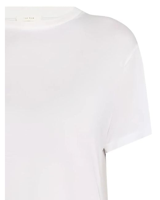 The Row White Dropped-Shoulder T-Shirt