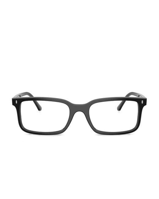 Ray-Ban Black Square-Frame Glasses