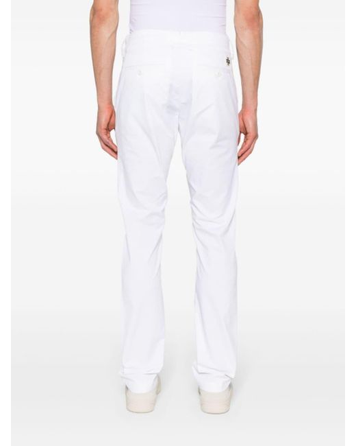Pantalones chinos Bobby Jacob Cohen de hombre de color White