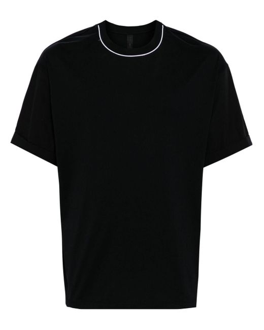 Neil Barrett Black Contrast-trim Cotton T-shirt for men