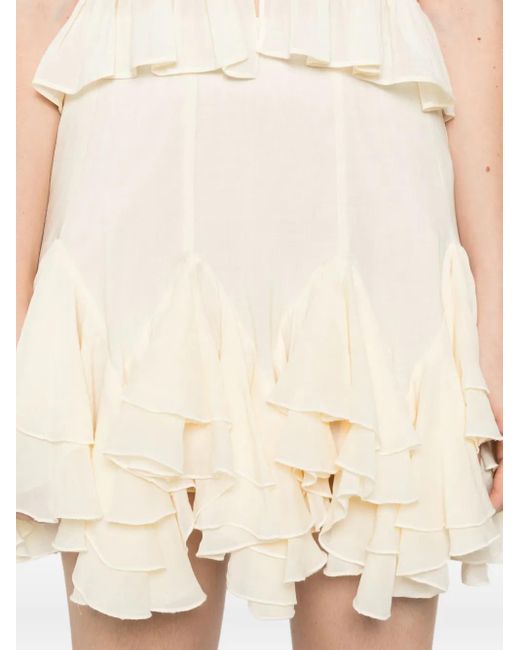 Occleus Natural Harvey A-Line Skirt