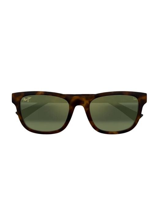 Maui Jim Green Kāpi'I Polarized Square Sunglasses